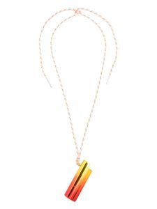 MARANT collier à pendentif d'étui à briquet - Orange