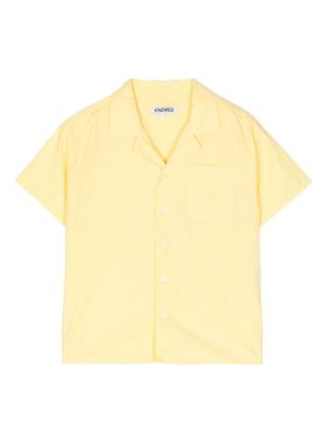 KINDRED chemise à col arrondi - Jaune