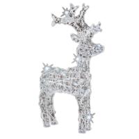 Lumineo Kerstverlichting - rendier - 50 LED - helder wit - 60 cm - buiten Lumineo Kerstverlichting - rendier - 50 LED - helder wit - 60 cm - buiten