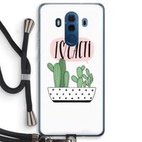 I love cacti: Huawei Mate 10 Pro Transparant Hoesje met koord