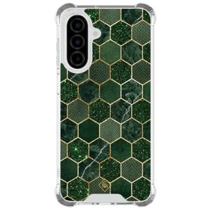Samsung Galaxy A26 shockproof hoesje - Kubus groen