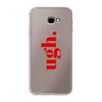 Ugh: Samsung Galaxy J4 Plus Transparant Hoesje