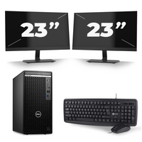 Dell Optiplex 390 Desktop - Intel Core i7-2e Generatie - 16GB RAM - 256GB SSD - Windows 10 + 2x 23 inch Monitor Dell Optiplex 390 Desktop - Intel Core i7-2e Generatie - 16GB RAM - 256GB SSD - Windows 10 + 2x 23 inch Monitor