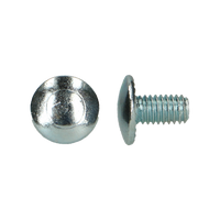 pgb-Europe PGB-FASTENERS | Gekartelde bout bolle kop 8.8 M6x10 Zn 0000GB801006000103