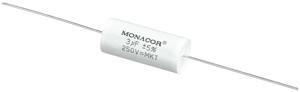 Monacor MKTA-30 capacitors Wit Cylindrisch