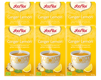 Yogi Tea Ginger Lemon Voordeelverpakking