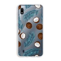 Kokosnoot roze: Samsung Galaxy A10 Transparant Hoesje