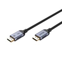 UNITEK C1626GY01-1M DisplayPort 2.1 kabel Zwart