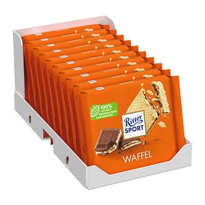 Ritter Sport - Wafel - 10x 100g