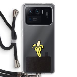Banana: Xiaomi Mi 11 Ultra Transparant Hoesje met koord