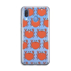 Krab: Samsung Galaxy A40 Transparant Hoesje