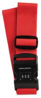 Worldpack Kofferriem met Cijferslot Rood