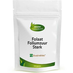 Folaat Foliumzuur Sterk | 1000 mcg | Quatrefolic® | vitaminesperpost.nl