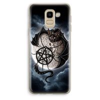 Volle maan: Samsung Galaxy J6 (2018) Transparant Hoesje