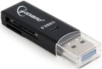 Gembird UHB-CR3-01 USB Zwart geheugenkaartlezer - thumbnail