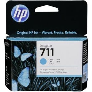 HP 711 cyaan DesignJet inktcartridge, 29 ml