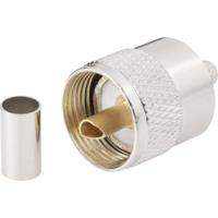 TRU COMPONENTS 1579253 UHF-connector Stekker, recht 1 stuk(s) - thumbnail