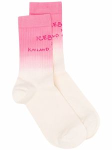 Iceberg x Kailand O. Morris chaussettes à effet dégradé - Tons neutres