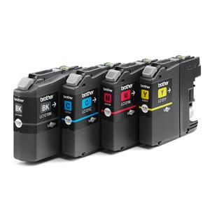 Brother LC121VALBP inktcartridge 4 stuk(s) Origineel Zwart, Cyaan, Magenta, Geel
