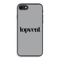 Topvent Grijs Zwart: iPhone SE 2020 Biologisch afbreekbaar hoesje