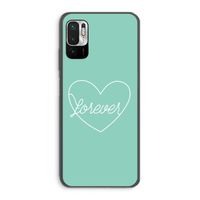 Forever heart pastel: Xiaomi Redmi Note 10 5G Transparant Hoesje Forever heart pastel: Xiaomi Redmi Note 10 5G Transparant Hoesje