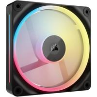 Corsair LX120-R RGB iC PC-ventilator Zwart (b x h x d) 120 x 120 x 20 mm - thumbnail