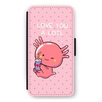 Love You A Lotl: iPhone 11 Flip Hoesje