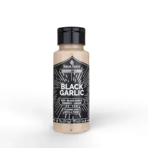 Saus.Guru - Black Garlic - Knijpfles 500 ml