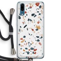 Terrazzo N°4: Huawei P20 Transparant Hoesje met koord