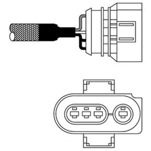 Delphi Diesel Lambda-sonde ES10980-12B1