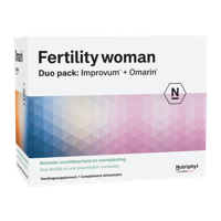 Nutriphyt Fertility woman duo 2 x 60 capsules 120 Capsules