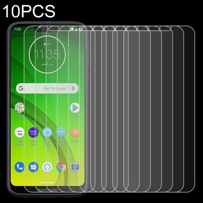 10 stuks 0.26 mm 9u 2.5 D getemperd glas film voor Motorola Moto G7 ploeger