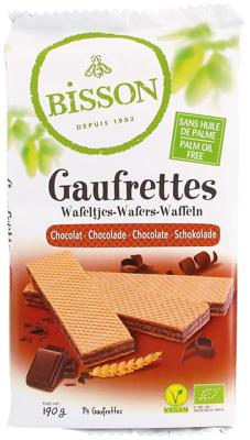 Bisson Wafels chocolade bio