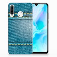 Huawei P30 Lite Silicone Back Cover Jeans - thumbnail