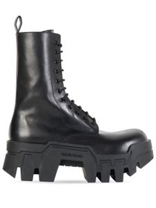 Balenciaga bottines Bulldozer à lacets - Noir