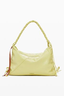 Middelgrote tas met plooien - GREEN - U