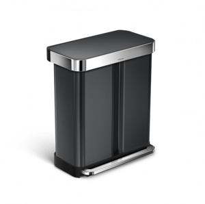 Simplehuman Afvalemmer Liner Pocket Recycler (zwart)