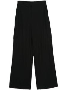 Harris Wharf London pantalon droit à poches cargo - Noir