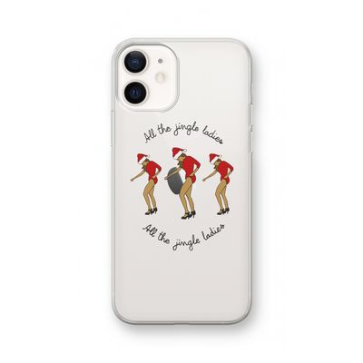 Jingle Ladies: iPhone 12 Transparant Hoesje