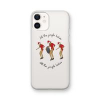 Jingle Ladies: iPhone 12 Transparant Hoesje