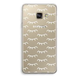Wimpers: Samsung Galaxy A3 (2016) Transparant Hoesje