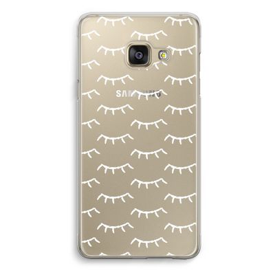 Wimpers: Samsung Galaxy A3 (2016) Transparant Hoesje