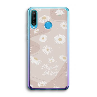 Daydreaming becomes reality: Huawei P30 Lite Transparant Hoesje