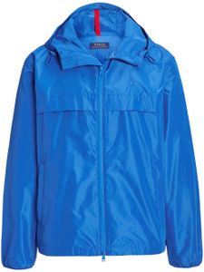 Polo Ralph Lauren veste imperméable à logo brodé - Bleu