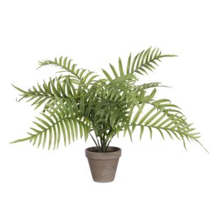 Mica Decorations Palm kunstplant/struik - groen - H53 x D45 cm   -