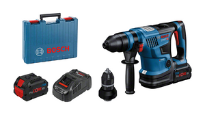 Bosch Blauw GBH 18V-34 CF accuboorhamer | incl. 2x 8,0 Ah ProCORE18V Li-Ion-accu | in koffer - 0611914002