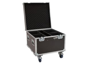 ROADINGER Flightcase 4x LED Theatre COB 100 series with wheels