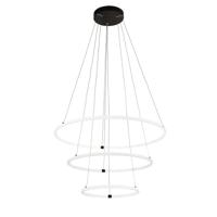 Searchlight HanglampRevolve vide 3-rings zwart - 40176-3BK