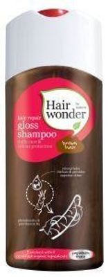 Hairwonder Hair repair gloss shampoo brown hair (200 ml)