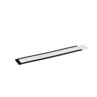 Etikethouder durable magnetisch 200x30mm antraciet